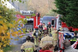 Bewoners niet thuis bij woningbrand