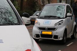 Harde aanrijding in Amstelveen tussen fietser en huurauto