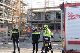 Incident op bouwplaats Amstelveen