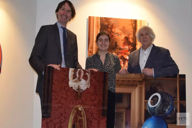 Opening expositie Jan Verschoor rondom raadzaal