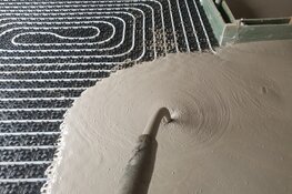 Cementgebonden gietvloer