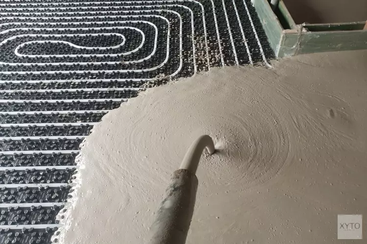 Cementgebonden gietvloer