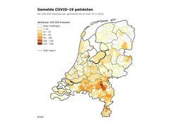 RIVM: Opnieuw 18 patiënten overleden, totaal nu op 76. Aantal besmettingen op 2460