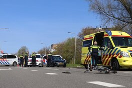 Fietser aangereden in Amstelveen: barst in voorruit