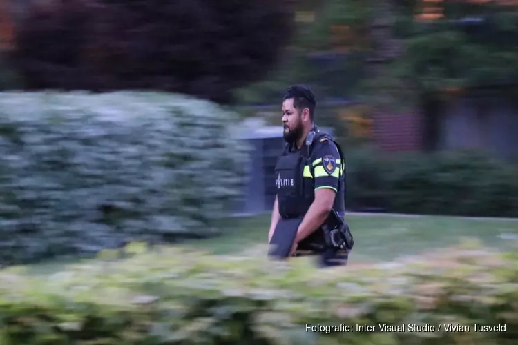 Agenten in zware vesten in Amstelveen