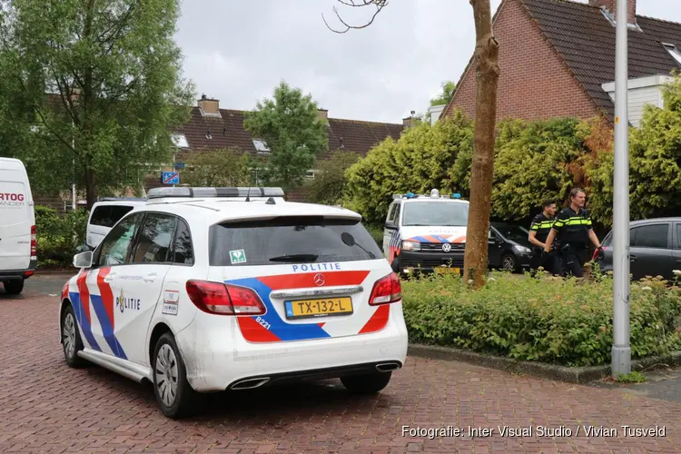 Politiehelikopter zoekt verdachten inbraak
