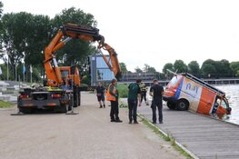 Handrem vergeten: glaszetter te water