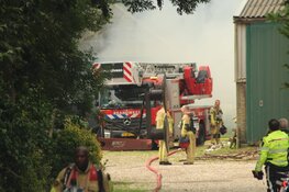 Brand in hooischuur in Amstelveen