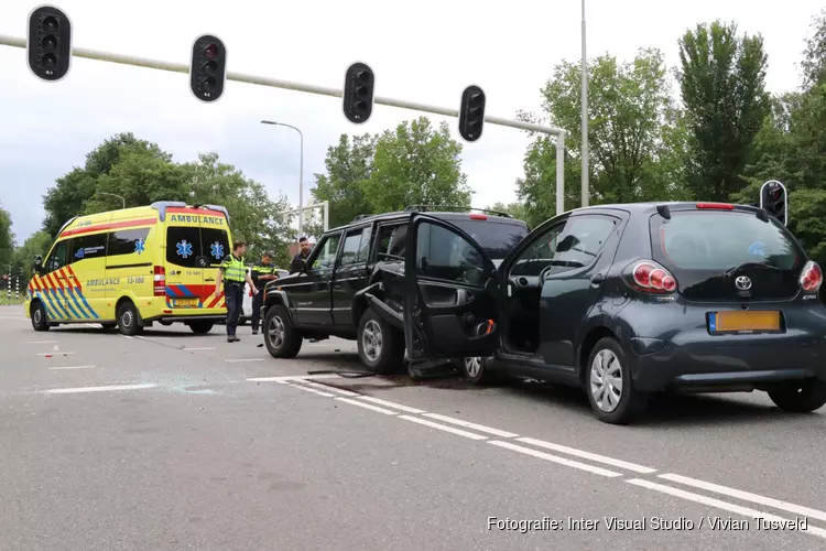 Kopstaartbotsing in Amstelveen