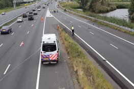 Motorrijder ernstig gewond na ongeval A2