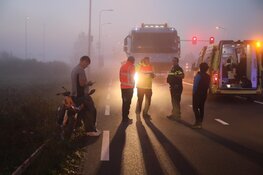Ongeval N201 Amstelveen, motorrijder gewond