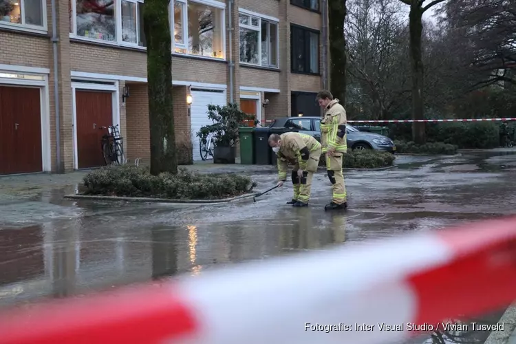Waterballet in Amstelveen na kapotte leiding