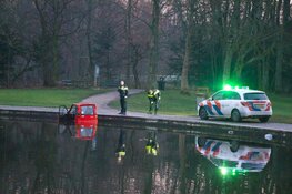 Canta te water geraakt in Amsterdamse Bos in Amstelveen