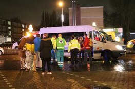 Grote brand in flat Amstelveen, Rode Kruis ter plaatse voor opvang bewoners