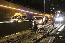 'Onwel geworden automobilist zorgt voor ravage op Beneluxbaan in Amstelveen'