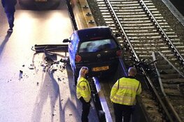 'Onwel geworden automobilist zorgt voor ravage op Beneluxbaan in Amstelveen'