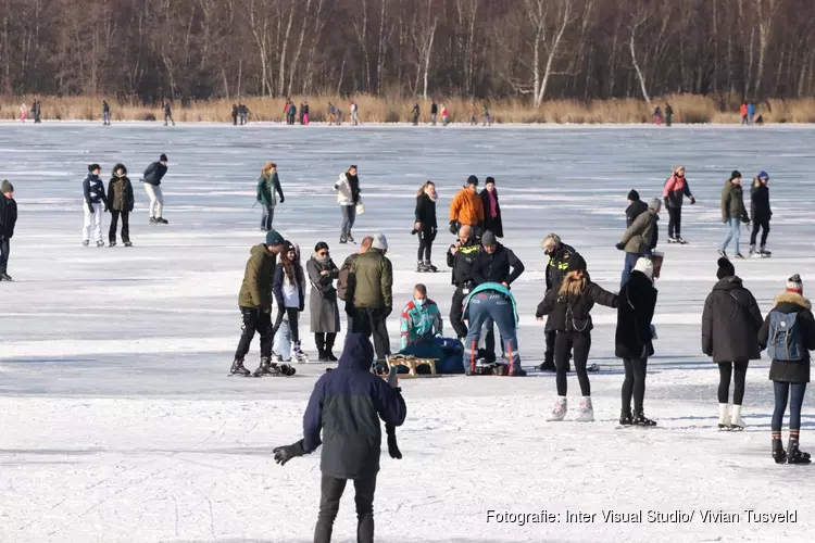 Schaatser gewond na val in Amstelveen