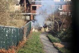 Brand op terrein Flower Art Museum