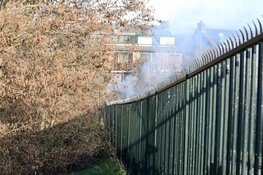 Brand op terrein Flower Art Museum