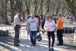 Drukte neemt toe in Bloesempark (Amsterdamse Bos)