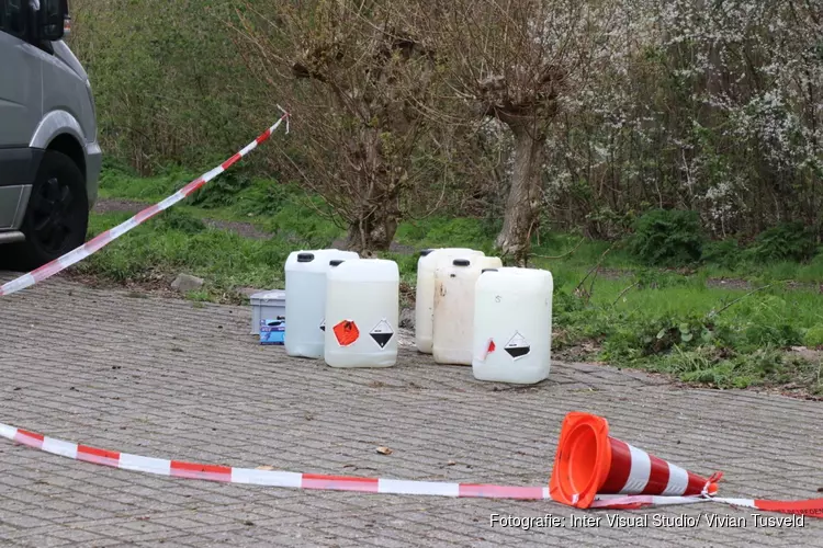 Drugsafval gedumpt bij speelboerderij