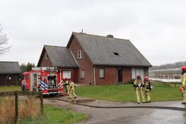 Woningbrand in Ouderkerk aan de Amstel