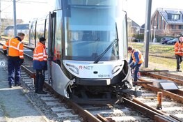 Tram ontspoord op lijn 25