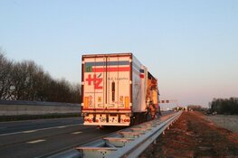 Ongeluk met vrachtwagens op A9 zorgt voor ravage