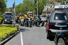 Veel politie aanwezig bij uitvaart ex-president Satudarah