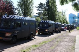 Veel politie aanwezig bij uitvaart ex-president Satudarah