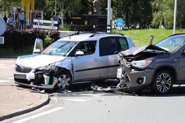 Veel schade na ongeval bij Schiphol