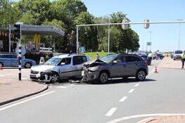 Veel schade na ongeval bij Schiphol