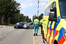 Veel blikschade bij ongeval Amstelveen