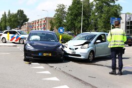 Veel blikschade bij ongeval Amstelveen