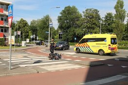 Auto rijdt door na ongeval in Amstelveen