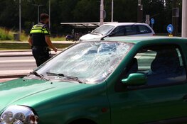 Aanrijding in Amstelveen, fietser met spoed naar ziekenhuis