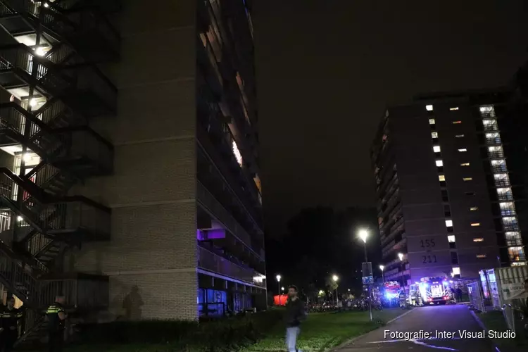 Brandje in studentenflat Amstelveen