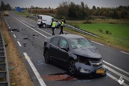 Zwaar verkeersongeval N201 Amstelveen: één dode, twee gewonden