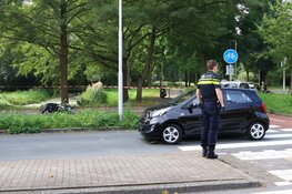 Scooterrijder aangereden op rotonde Amstelveen