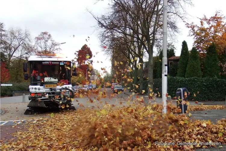 Gemeente start met opruimen herfstbladeren