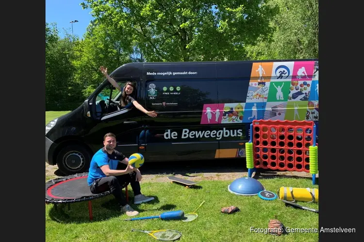 Lekker buitenspelen, kom naar de Beweegbus!