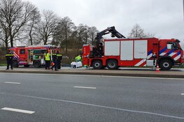 Auto bijna te water in Amstelveen