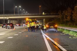 Gewonde bij botsing op A2