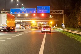 Gewonde bij botsing op A2