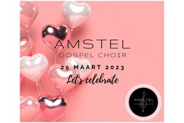 Jubileumconcert Amstel Gospel Choir op 25 maart in Urbanuskerk