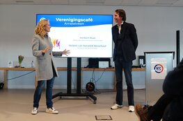 Sportverenigingen ontmoetten elkaar tijdens succesvol eerste Verenigingscafé