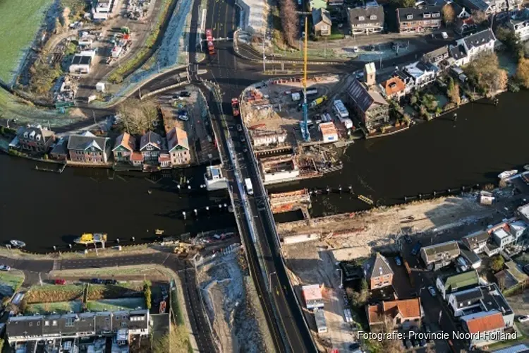 Tijdelijke afsluiting Amstelzijde bij Brug Ouderkerk