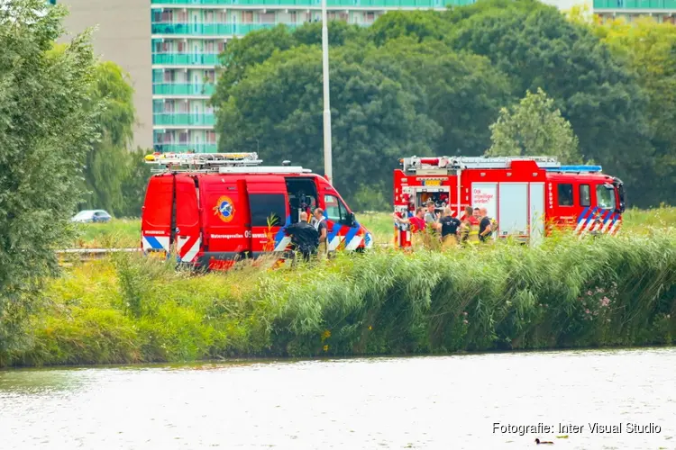 Melding van auto te water in Amstelveen