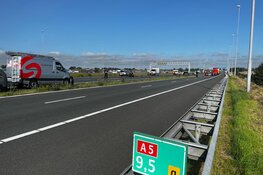 A9 gedeeltelijk afgesloten na ongeval bij knooppunt Raasdorp