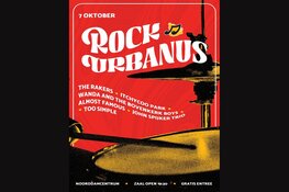 Rock Urbanus in het Noorddamcentrum op 7 oktober